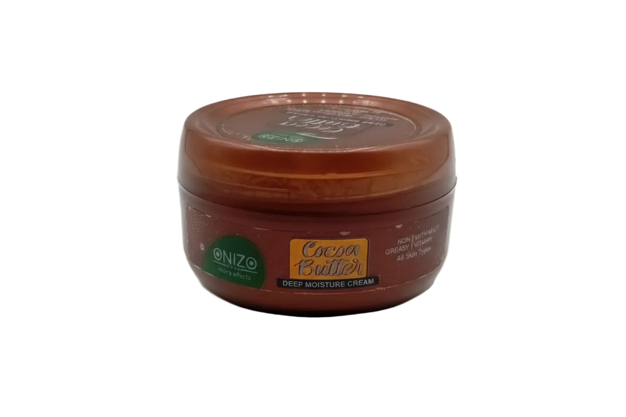 Jar of Cocoa Butter cream with a visible brand logo on a white background